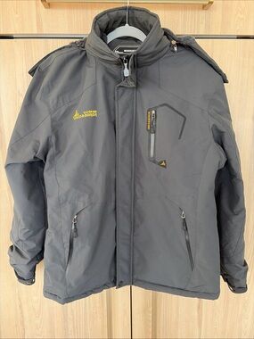 MOERDENG Men's M Waterproof Ski Jacket Warm Winter Snow Coat Mountain boarding